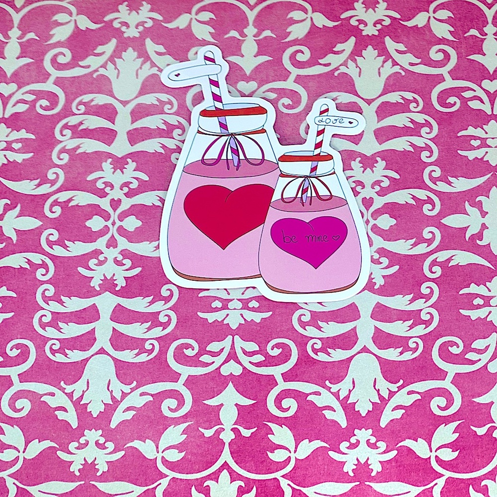 Be Mine Cute Lovey Sweetheart Love You Valentines Sweet Sticker